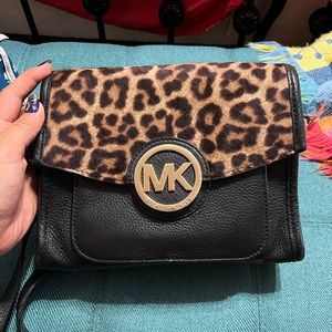 Michael Kors Leopard Print Purse